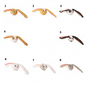 Кролик Bunnies с магнитами, 9,5 см., 8 видов (IMC toys, 95489)