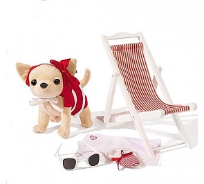 Чихуахуа на пляже (20 см.) с аксессуарами (Chi Chi Love, 5894232)