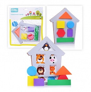 Головоломка-сортер - Домик (El Basco, 04-001)