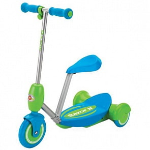 Электросамокат с сиденьем Razor Lil E, голубой, 011103