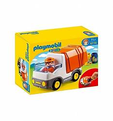 Игровой набор из серии 1.2.3.: Мусоровоз, от 1,5 лет (Playmobil, 6774pm) - миниатюра