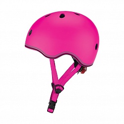 Шлем - Globber Evo Lights, XXS/XS, 45-51 см, розовый (Globber, 506-110) - миниатюра