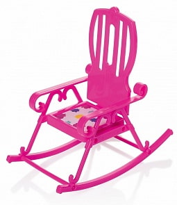 Кресло-качалка для кукол – Зефир (Завод Огонек, ОГ1482)