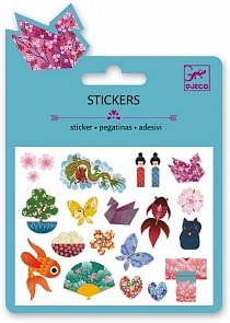 Наклейки - Японские мотивы (Djeco, 09760k)