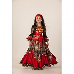 Костюм карнавальный для девочек – Цыганка Сэра, размер 134-68 (Батик, 1905-134-68)