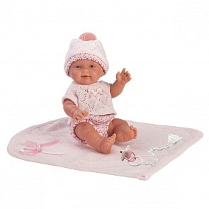 Кукла в розовом, 26 см (Llorens Juan, L 26294)