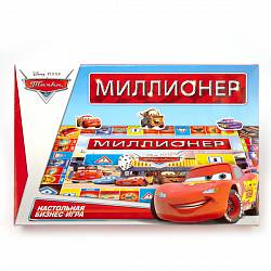 Монополия «Миллионер» - «Тачки Дисней» (Умка, 4690590069554sim) - миниатюра