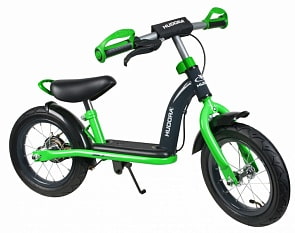 Беговел Laufrad Cruiser Boy, 12", зеленый (Hudora, 10066)