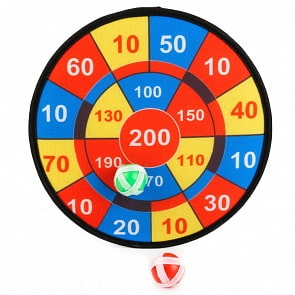 Дартс – с шариками на липучке. 28 см (Shantou, B1629661sim)