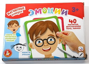 Игра магнитная Эмоции серия Магнитные истории (Десятое королевство, 03955ДК)