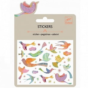 Наклейки - Райские птицы (Djeco, 09776k)