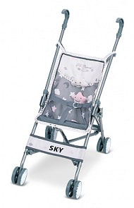 Коляска-трость, серая, 56 см (DeCuevas, 90096-1)