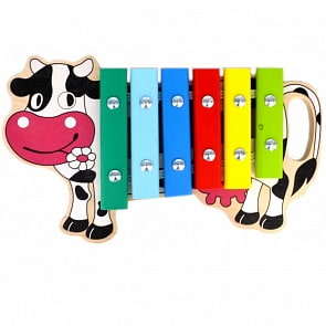 Ксилофон – Корова, 6 нот (Алатойс, КС0601)