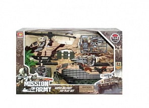Набор военной техники с фигуркой и аксессуарами (Junfa Toys, HW-M2912)