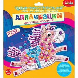 Мозаика фигурная Лошадка (Дрофа-Медиа, 3219) - миниатюра