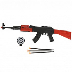 Автомат АК-47 стреляет пулями с присосками (Играем вместе, B1908175-R)