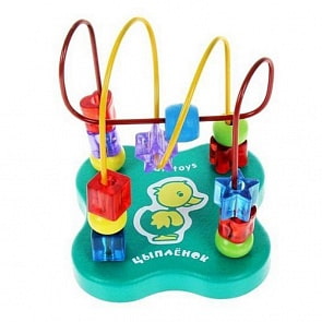 Лабиринт - Цыпленок зеленый (Alatoys, ЛБ1034)