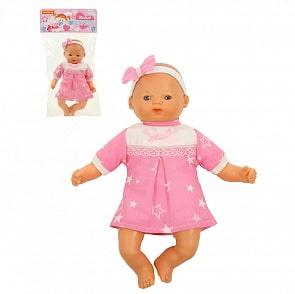 Пупс мягконабивной в платье – Милый, 28 см (Полесье, П-71699)