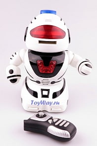Робот на радиоуправлении, 28 см., свет, звук, стрельба (RINZO, C-00060)