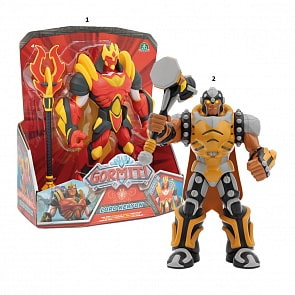 Фигура героя Gormiti с аксессуарами, 25 см, 2 вида, свет и звук (Giochi Preziosi, GRM03000)