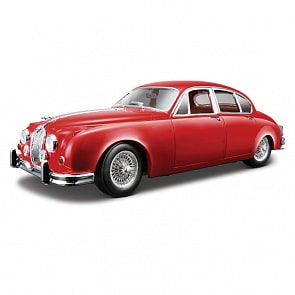 Металлическая  машинка Jaguar Mark II (1959) масштаб 1:18 (BBURAGO, 18-12009)