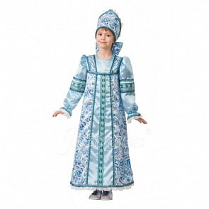 Карнавальный костюм Сказочная страна - Василиса сказочная, размер 104-52 (Батик, 5214-104-52)