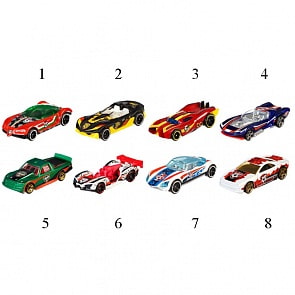 Hot Wheels. Декорированная серия машинок - Кубок Уефа (Maттел, DJL38sim)