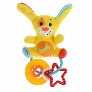Игрушка развивающая с погремушками – Собачка (Умка, RPT-D)