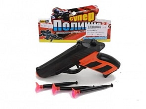 Набор - Полиция: пистолет, присоски (B1805706)