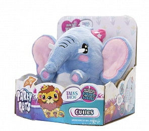 Интерактивный питомец RoboPets – Слон-повторюшка, 14 см (1toy, Т19947)