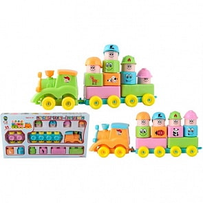 Конструктор для малышей My First Train, 33 деталей (Pilsan, 3228plsn)