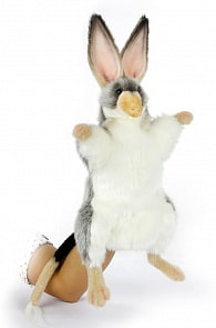 Мягкая игрушка на руку – Кроличий бандикут. 35 см (Hansa, 7354)