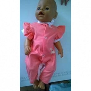 Одежда для куклы ростом 40-42 см — комбинезон (Карапуз, OTF-07-RU-HKsim)