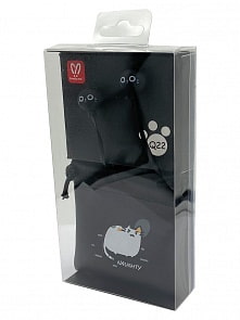 Наушники Pusheen Naughty с чехлом черные (МихиМихи, MM08565)