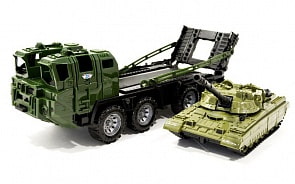 Военный тягач - Щит с танком (Нордпласт, Н-258) Военный тягач - Щит с танком (Нордпласт, Н-258)