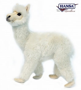 Мягкая игрушка – Альпака, 35 см (Hansa, 6024)
