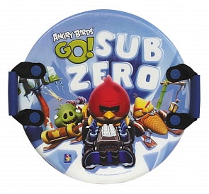 Круглая ледянка с плотными ручками - Angry Birds, 54 см (1toy, Т57213)