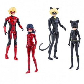 Набор из серии Леди Баг и Супер-Кот - 4 героя с аксессуарами, 14 см. (Bandai, 39945) Набор из серии Леди Баг и Супер-Кот - 4 героя с аксессуарами, 14 см. (Bandai, 39945)