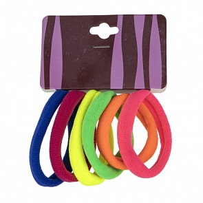 Набор из 6 резиночек, 4,5 см, 6 цветов (Lukky, Т18103)