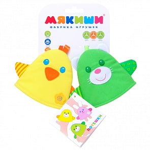 Игрушка ШуМякиши – Потешки птичка с котенком (Мякиши, 346 МЯКИШИsim)