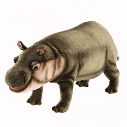 Мягкая игрушка - Бегемот, 60 см (Hansa, 5210) - миниатюра