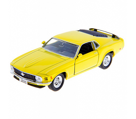 Машинка Ford Mustang 1970, масштаб 1:34-39 