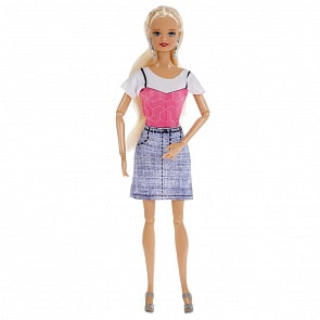 Кукла София, 29 см с набором из 4 платьев и аксессуаров (Карапуз, B083-S-BO)