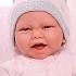 Кукла-младенец Паула в розовом 40 см мягконабивная  - миниатюра №10