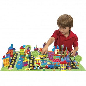 Набор для поделок из цветной клейкой ленты Город (Alex, 1522)