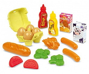 Набор продуктов в сетке (Smoby, Ecoiffier, 950)