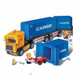 Детский конструктор - Грузовой автомобиль (BanBao, 8763)