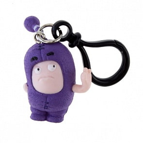 Фигурка из серии Oddbods на брелоке Jeff, 3 см. (Global Limited, AK3001J-ПЦ)