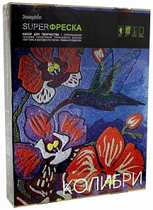 Набор для творчества - Супер фреска - Колибри (Фантазёр, 427101ФН)