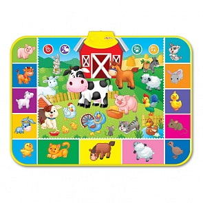 Коврик музыкальный - На ферме (Азбукварик, 28123-0)